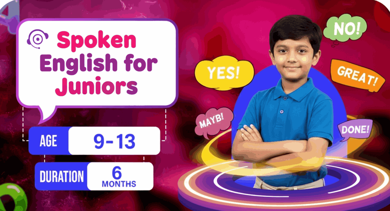 Spoken English for Juniors (Age 9–13)