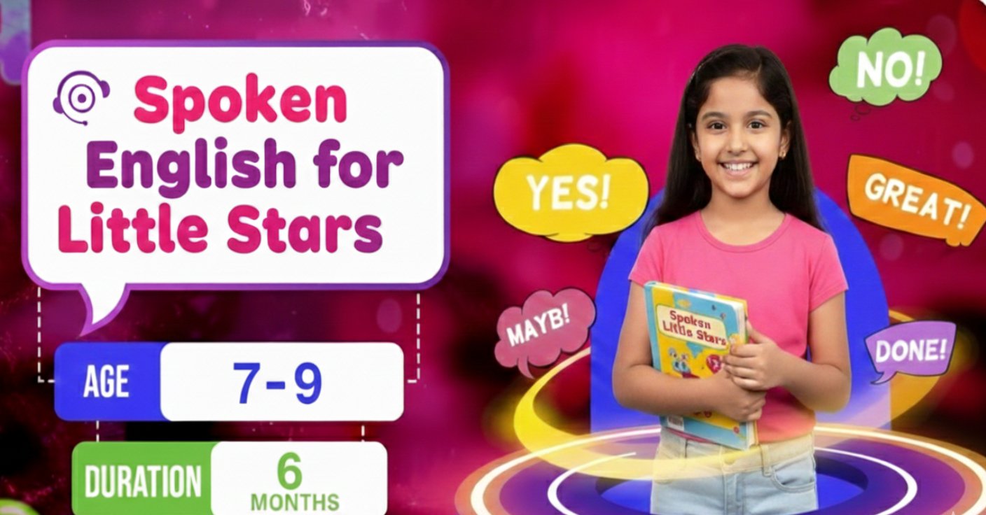 Spoken English for Little (Age 7-9 Years)
